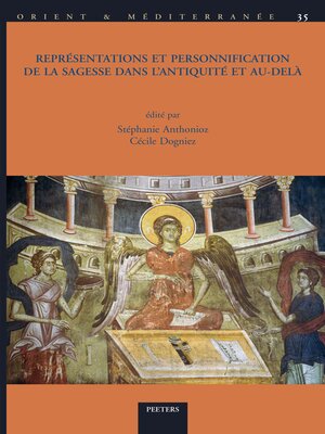 cover image of Representations et personnification de la sagesse dans l'Antiquite et au-dela